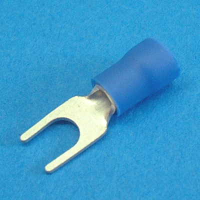 銅線用絶縁被覆付圧着端子角先開形端子拡管形(ビニル)BVF形0.08〜5.5sq