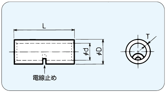 スポーツ/アウトドア裸圧着スリーブ B325 10個 大同端子製造(DST)